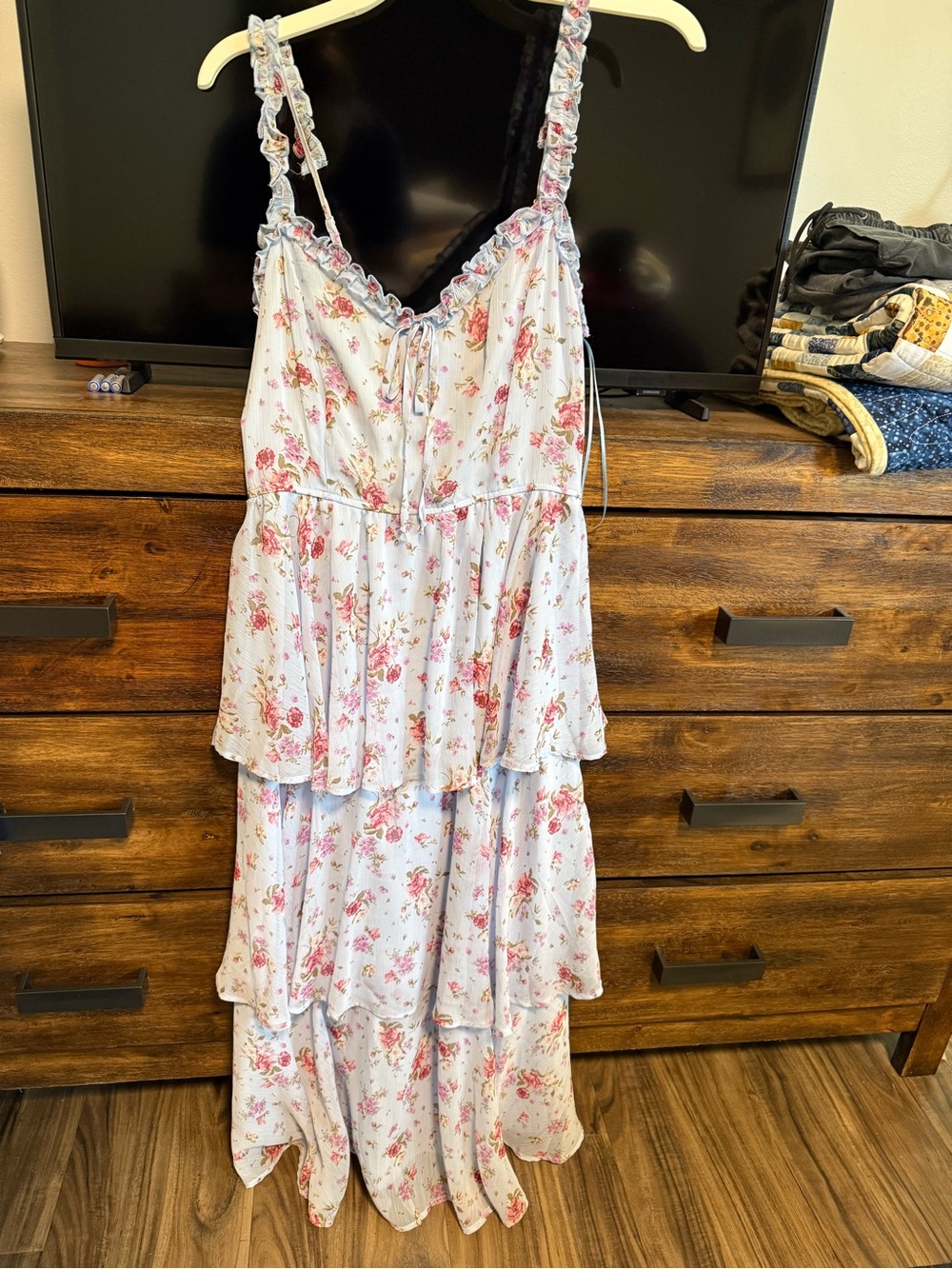 Franchesca’s Tiered Midi Dress